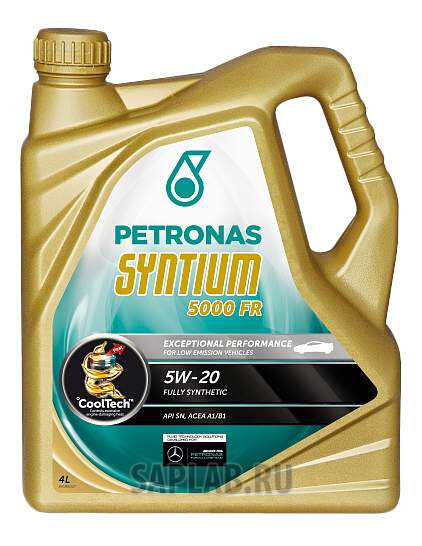 Купить запчасть PETRONAS - 18374019 Моторное масло Petronas Syntium 5000 FR 5W-20 4л