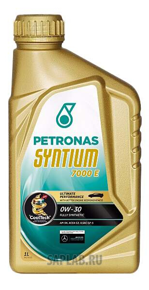 Купить запчасть PETRONAS - 18551619 Моторное масло Petronas Syntium 7000 E 0W-30 1л