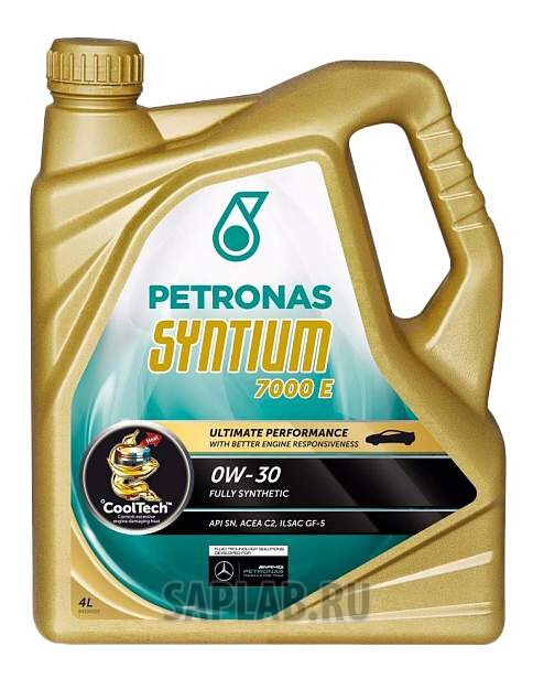 Купить запчасть PETRONAS - 18554019 Моторное масло Petronas Syntium 7000 E 0W-30 4л