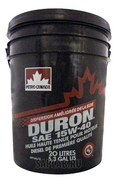 Купить запчасть PETRO-CANADA - DUR15P20 Моторное масло Petro-canada Duron 15W-40 20л