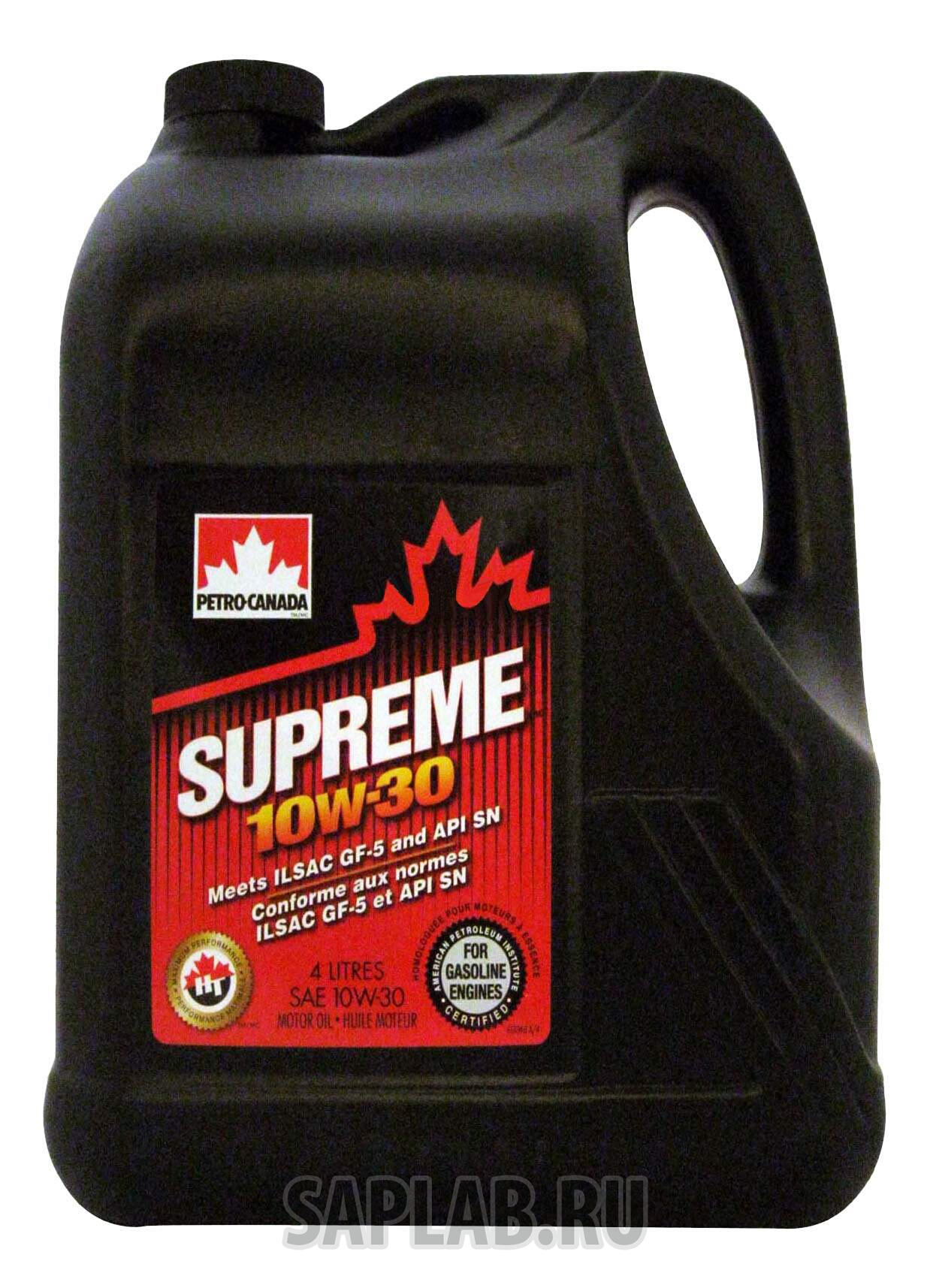 Купить запчасть PETRO-CANADA - MOSP13C16 Моторное масло Petro-canada Supreme 10W-30 4л