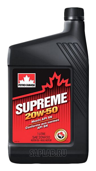 Купить запчасть PETRO-CANADA - MOSP25C12 Моторное масло Petro-canada Supreme 20W-50 1л