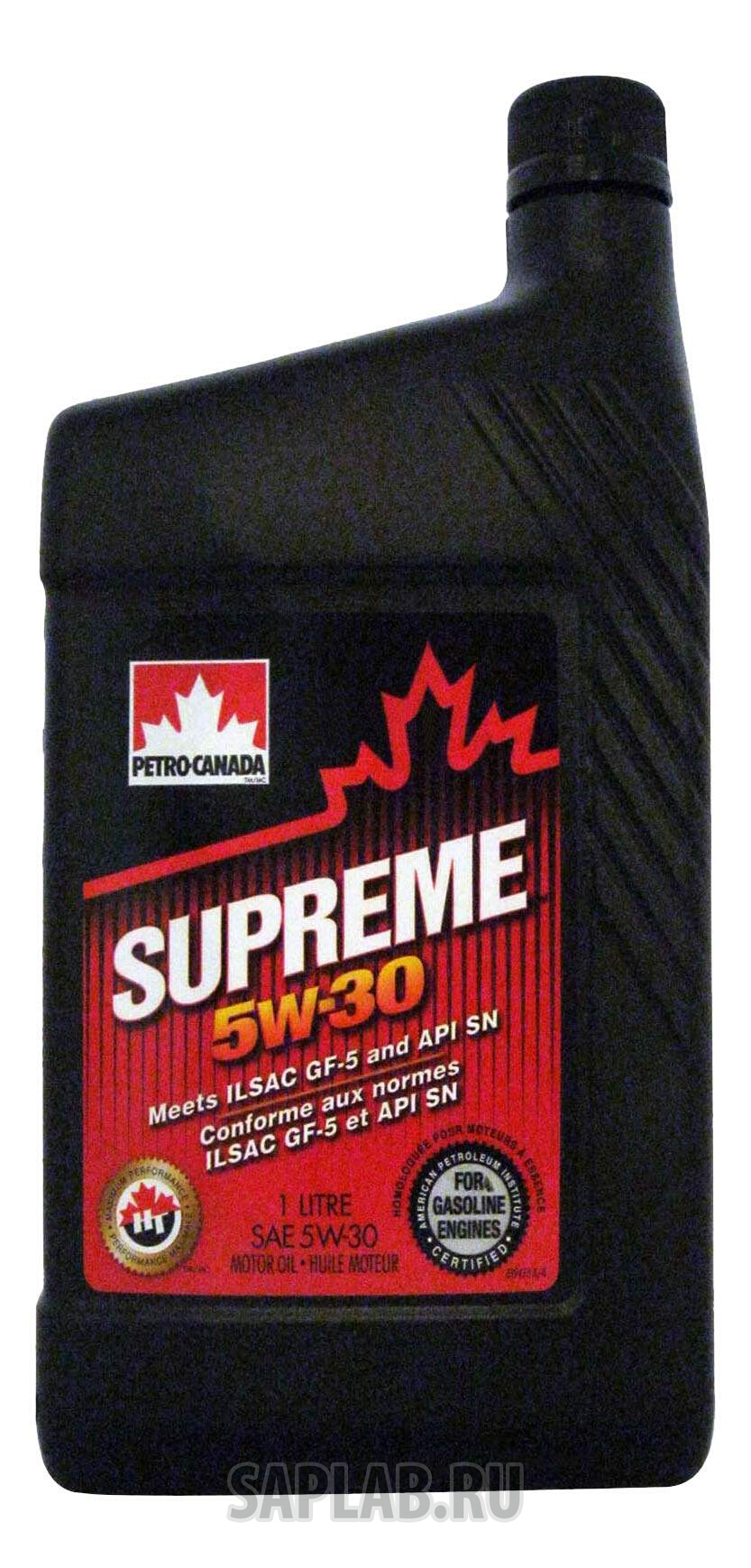 Купить запчасть PETRO-CANADA - MOSP53C12 Моторное масло Petro-canada Supreme 5W-30 1л