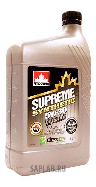 Купить запчасть PETRO-CANADA - MOSYN53C12 Моторное масло Petro-canada Supreme Synthetic 5W-30 1л