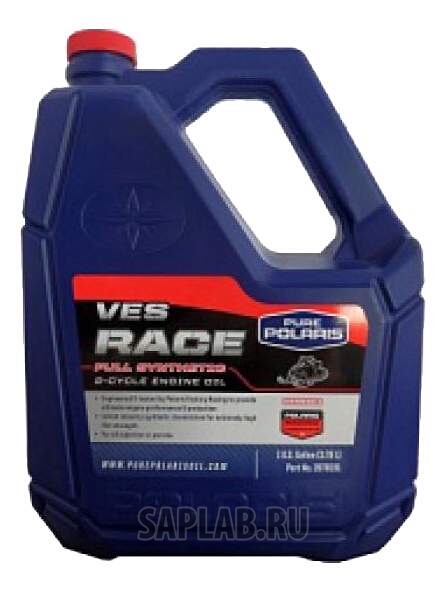 Купить запчасть POLARIS - 2878191 Polaris VES Race Full Synthetic 2-Cycle Oil 5W-30 3,784л