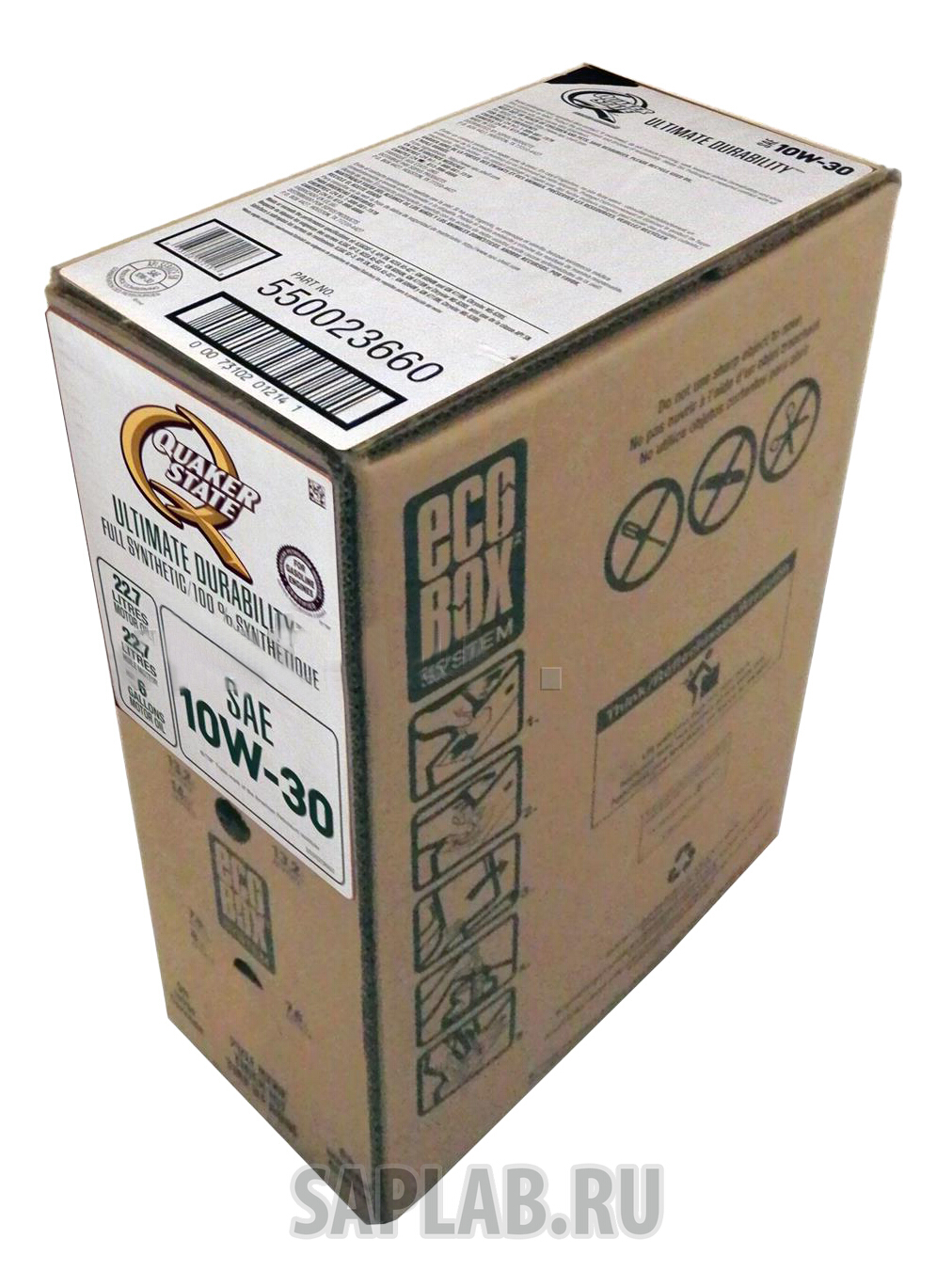 Купить запчасть QUAKER STATE - 550023660 Моторное масло Quaker state Ultimate Durability 10W-30 22,7л