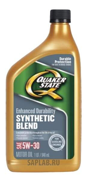 Купить запчасть QUAKER STATE - 550024127 QUAKER STATE Enhanced Durability 5W-30 0,946л