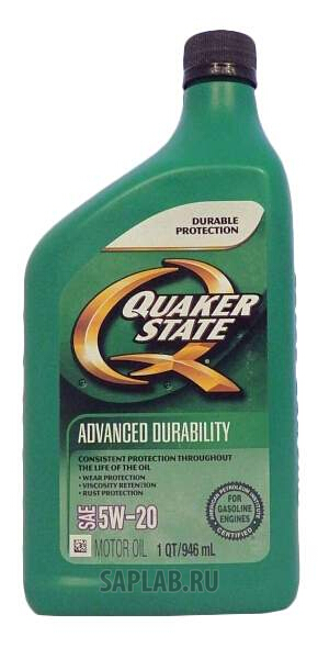 Купить запчасть QUAKER STATE - 550024132 QUAKER STATE Advanced Durability 5W-20 0,946л