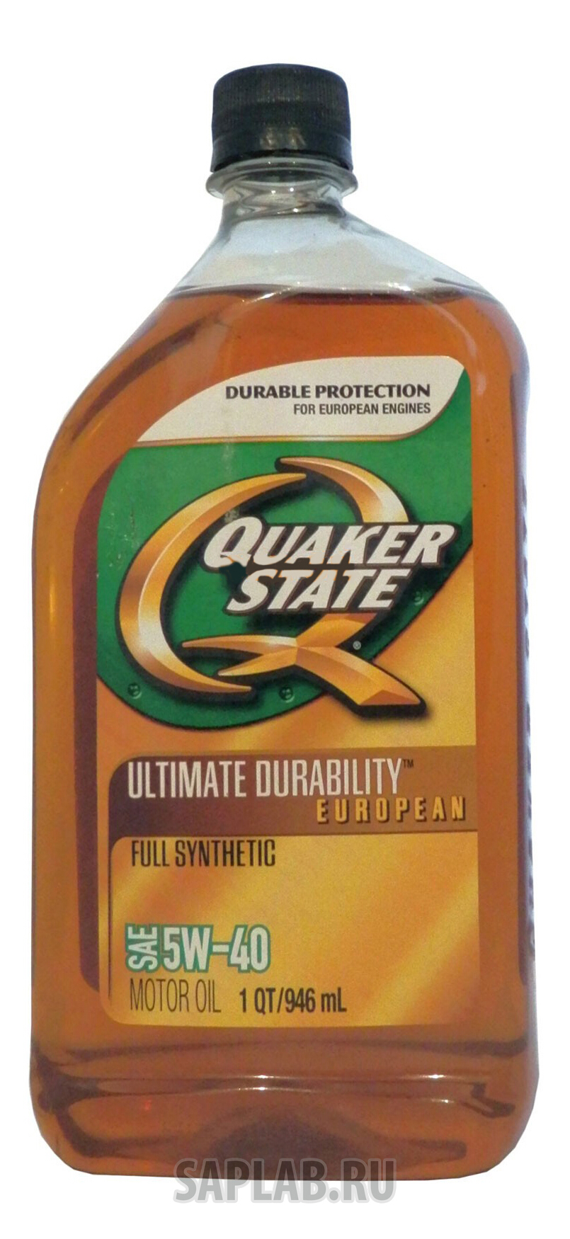 Купить запчасть QUAKER STATE - 550024138 Моторное масло QUAKER STATE Ultimate Durability European SAE 5W-40 (0,946л)***