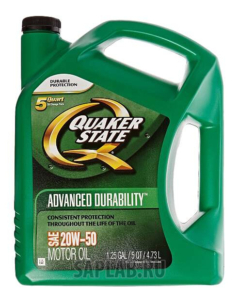 Купить запчасть QUAKER STATE - 550038310 QUAKER STATE Advanced Durability 20W-50 4,73л