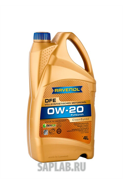 Купить запчасть RAVENOL - 1111109004 Моторное масло Ravenol DFE 0w-20 4л