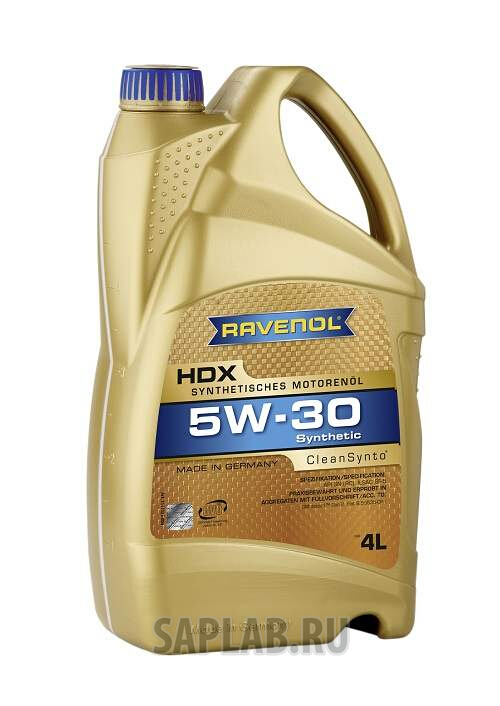 Купить запчасть RAVENOL - 1111125004 Моторное масло Ravenol HDX 5W-30 4л