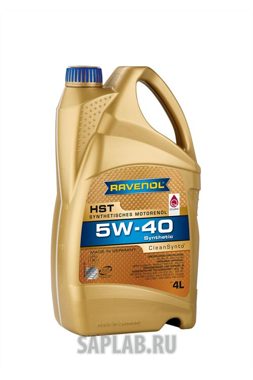 Купить запчасть RAVENOL - 1111147004 Моторное масло Ravenol HST 5W-40 4л