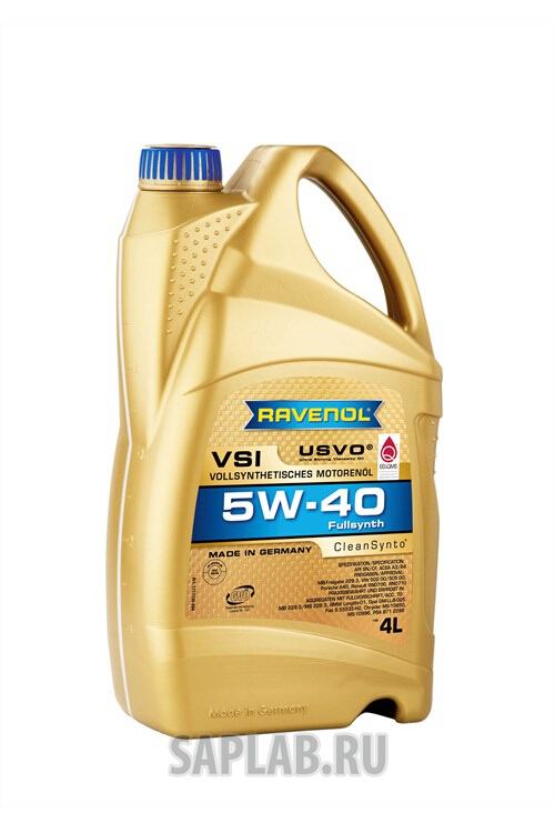 Купить запчасть RAVENOL - 4014835723597 Моторное масло Ravenol VSI SAE 5W-40 4л