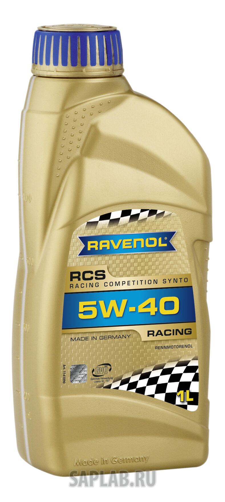 Купить запчасть RAVENOL - 4014835741911 Моторное масло Ravenol RCS Racing Competition Synto SAE 5W-40 1л