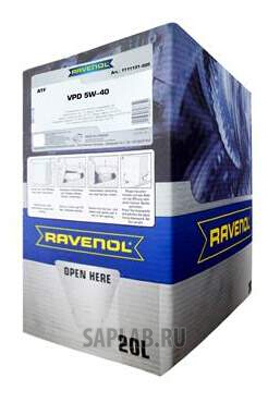 Купить запчасть RAVENOL - 4014835774025 Моторное масло Ravenol VPD SAE 5W-40 20л ecobox