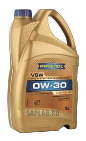 Купить запчасть RAVENOL - 4014835842847 Моторное масло Ravenol VSW SAE 0W-30 5л