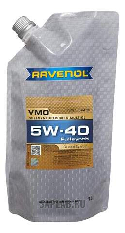 Купить запчасть RAVENOL - 4014835848139 Моторное масло Ravenol VMO SAE 5W-40 1л doypack