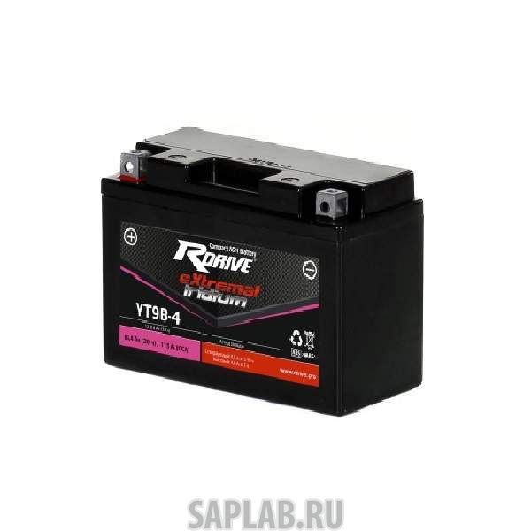 Купить запчасть  RDRIVE - 1058200167949 Аккумулятор мотоциклетный RDRIVE EXTREMAL IRIDIUM YT9B-4