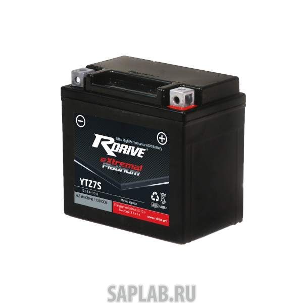 Купить запчасть  RDRIVE - 1058207135133 Аккумулятор мотоциклетный RDRIVE EXTREMAL PLATINUM YTZ7S