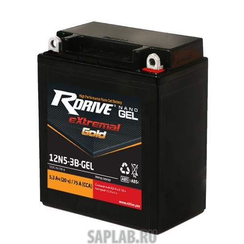 Купить запчасть  RDRIVE - 12N53BGEL Аккумулятор RDRIVE GOLD 12N5-3B-GEL