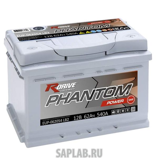 Купить запчасть  RDRIVE - 1583 Аккумулятор автомобильный RDRIVE PHANTOM Power 62SR