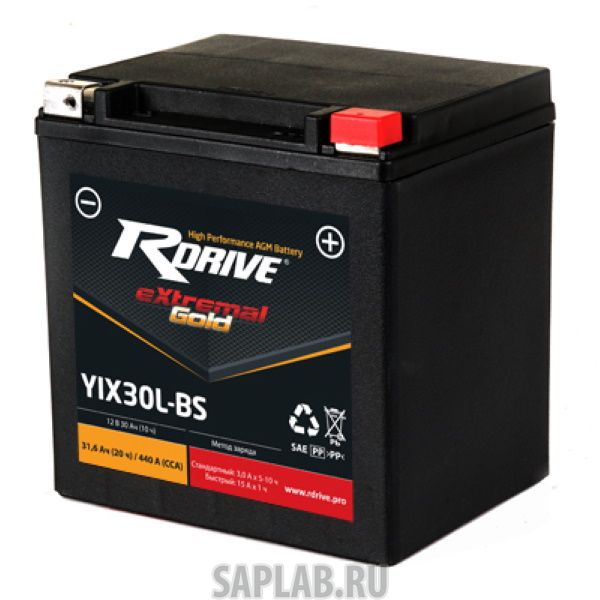 Купить запчасть  RDRIVE - GYIX30LBS Аккумулятор RDRIVE GOLD YIX30L-BS