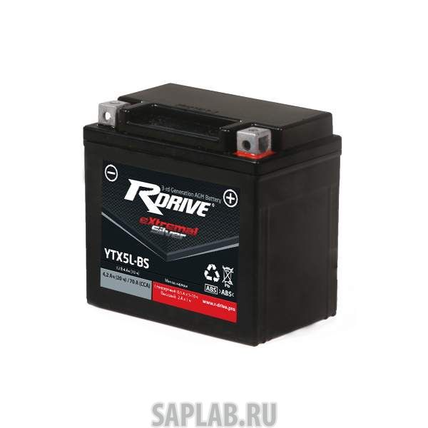 Купить запчасть  RDRIVE - SYTX5LBS Аккумулятор RDRIVE SILVER YTX5L-BS