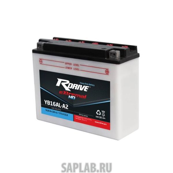 Купить запчасть  RDRIVE - YB16ALA2 Аккумулятор RDRIVE HD YB16AL-A2