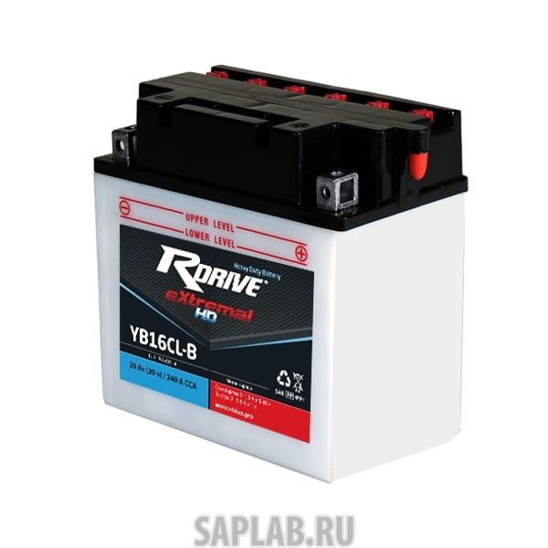 Купить запчасть  RDRIVE - YB16CLB Аккумулятор RDRIVE HD YB16CL-B 714