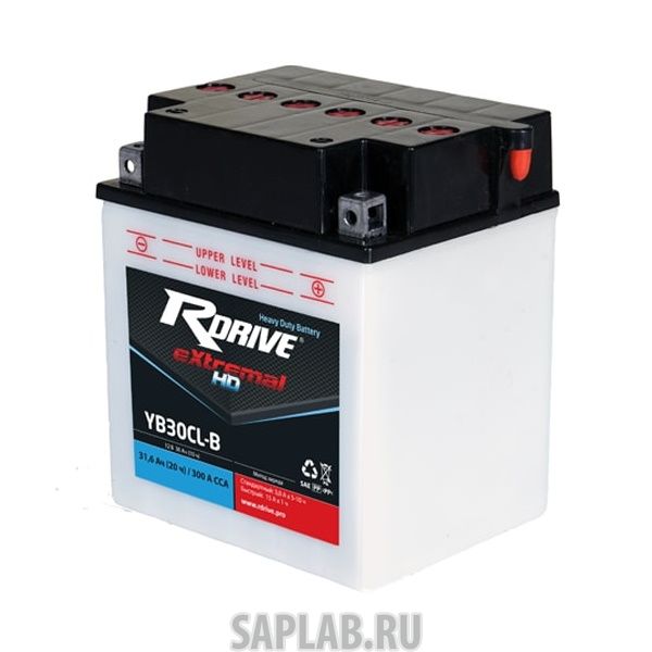 Купить запчасть  RDRIVE - YB30CLB Аккумулятор RDRIVE HD YB30CL-B 715