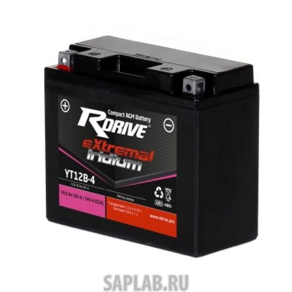 Купить запчасть  RDRIVE - YT12B4 Аккумулятор RDRIVE IRIDIUM YT12B-4 716