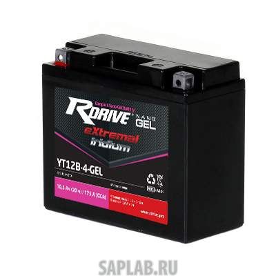 Купить запчасть  RDRIVE - YT12B4GEL Аккумулятор RDRIVE IRIDIUM YT12B-4-GEL