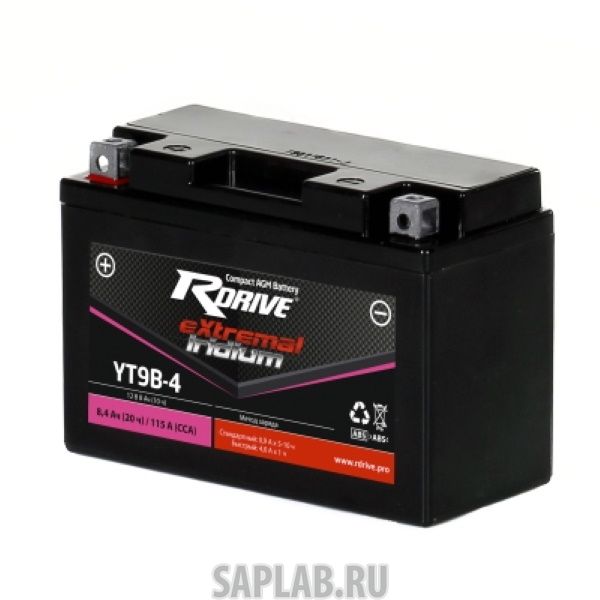 Купить запчасть  RDRIVE - YT9B4 Аккумулятор RDRIVE IRIDIUM YT9B-4 719