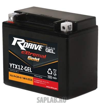 Купить запчасть  RDRIVE - YTX12GEL Аккумулятор RDRIVE GOLD YTX12-GEL