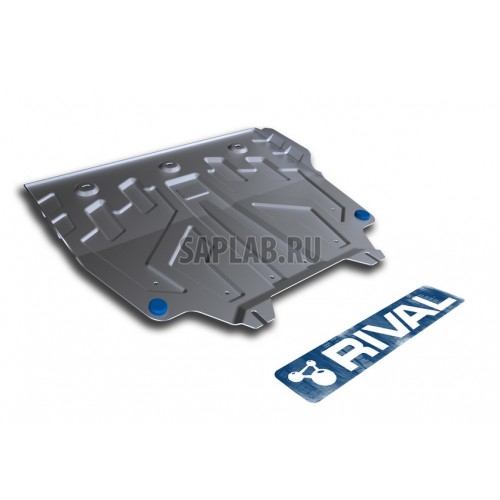 Купить запчасть RIVAL - 33338171 Защита картера и КПП Rival, Mazda CX-5 V - 2.0, 2.5, 2011-2015/2015-/3 V - 1.5, 1.6, 2.0, 2013-/6 V - 2.0, 2.5, 2012-2015/2015-, крепеж в комплекте, алюминий, (артикул замены 333.3823.1)0