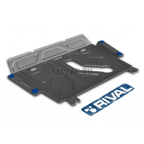 Купить запчасть RIVAL - 33357681 Защита картера и КПП Rival, Toyota Rav 4 V - все, кроме V - 2.0CVT, 2.2D AT, 2006-2010/2010-, крепеж в комплекте, алюминий, (артикул замены 333.5798.1)0