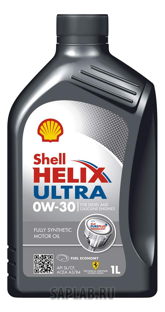 Купить запчасть SHELL - 550040164 Моторное масло Shell Helix Ultra 0W-30 1л