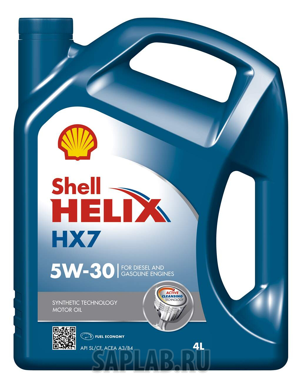 Купить запчасть SHELL - 550040304 Моторное масло Shell Helix HX7 5W-30 4л