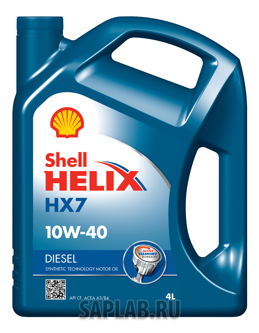 Купить запчасть SHELL - 550040428 Моторное масло Shell Helix HX7 Diesel 10W-40 4л