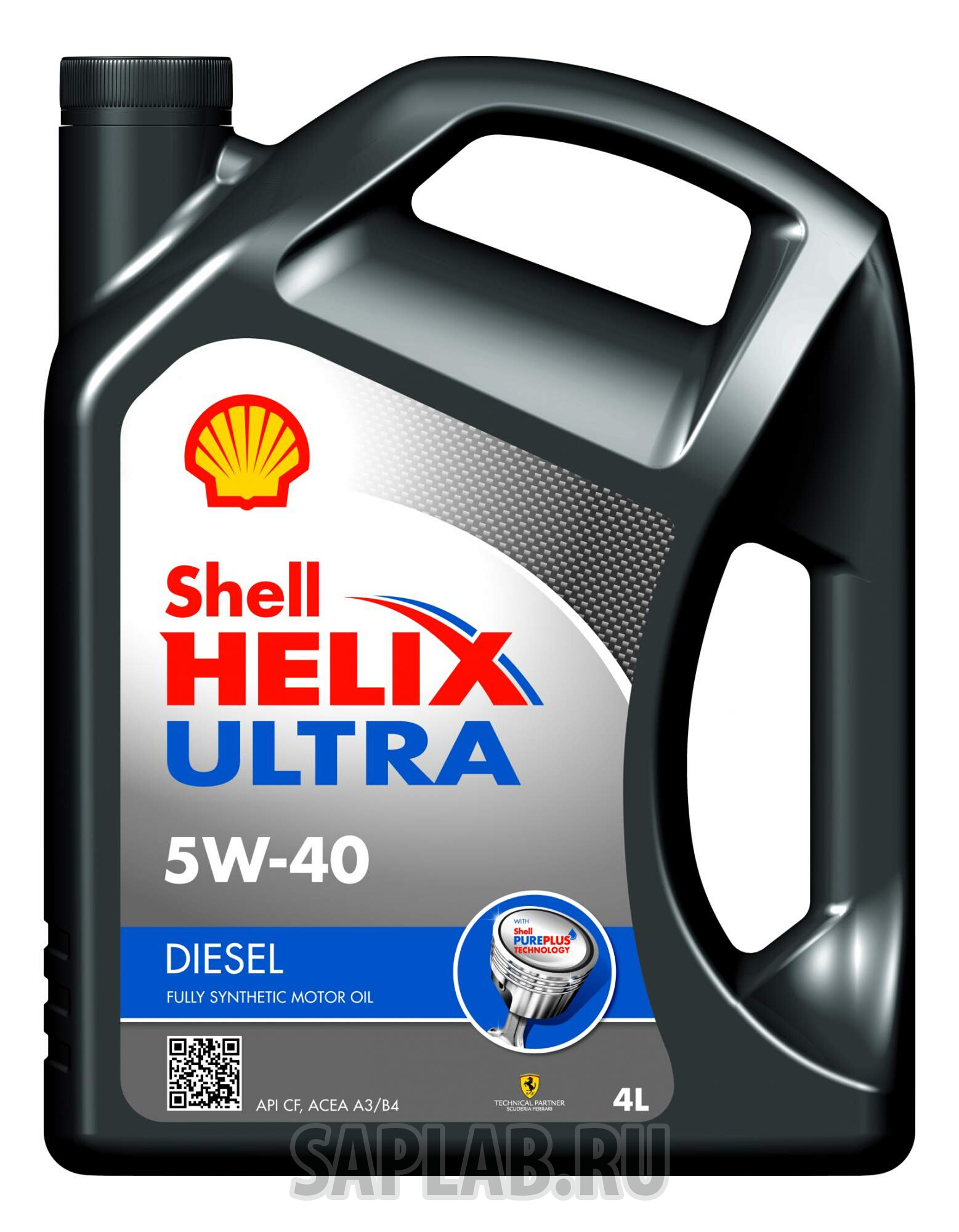 Купить запчасть SHELL - 550040558 Моторное масло Shell Helix Ultra Diesel 5W-40 4л