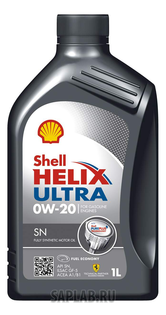 Купить запчасть SHELL - 550040603 Моторное масло Shell Helix Ultra 0W-20 SN 1л