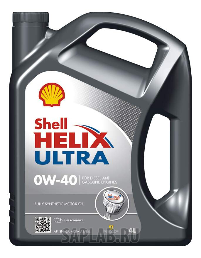 Купить запчасть SHELL - 550040759 Моторное масло Shell Helix Ultra 0W-40 4л