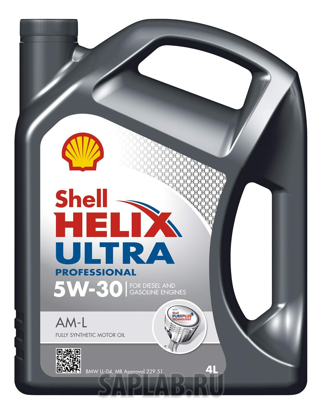 Купить запчасть SHELL - 550042564 Моторное масло Shell Helix Ultra Professional AM-L 5W-30 4л