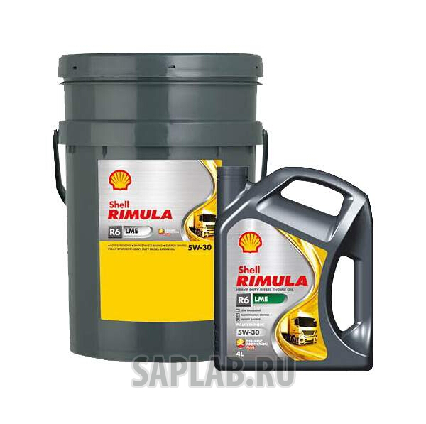 Купить запчасть SHELL - 550043092 Моторное масло Shell Rimula R6 LME 5w-30 20л