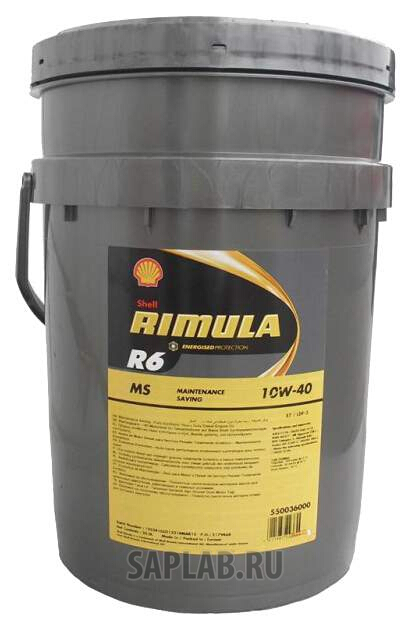 Купить запчасть SHELL - 550043152 Моторное масло Shell Rimula R6 MS 10W-40 20л