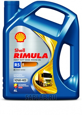 Купить запчасть SHELL - 550046355 Моторное масло Shell Rimula R5 E 10w40 4л