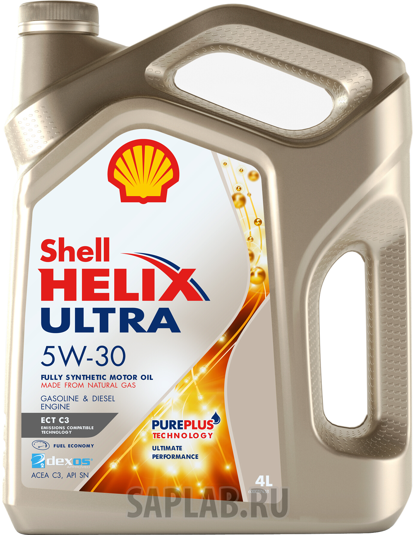 Купить запчасть SHELL - 550046363 Моторное масло Shell Helix Ultra ECT SAE 5W-30 C3 4л