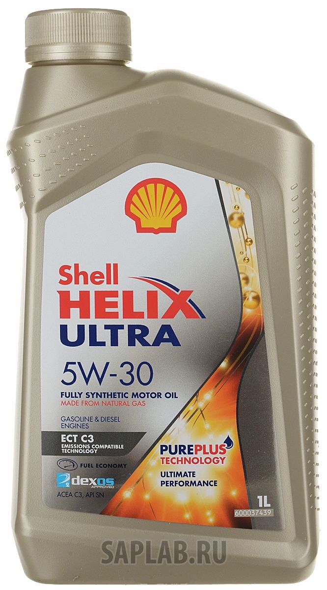 Купить запчасть SHELL - 550046369 Моторное масло Shell Helix Ultra ECT SAE 5W-30 C3 1л