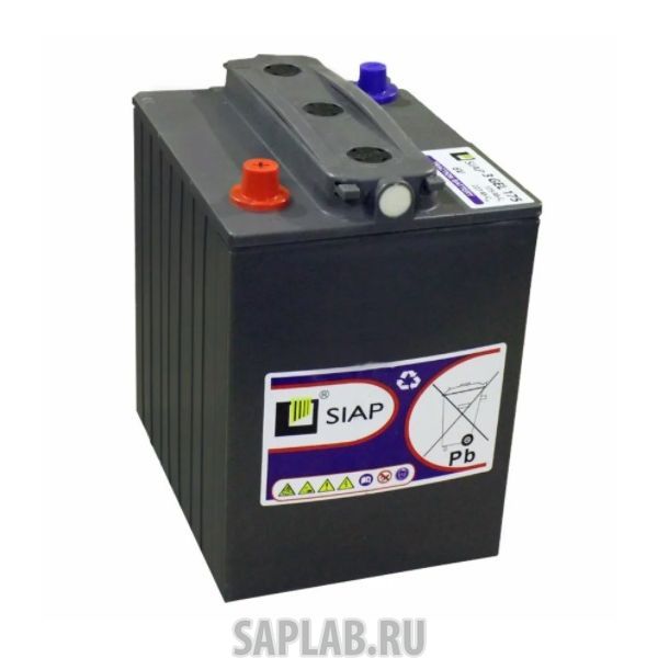 Купить запчасть  SIAP - 3GEL175 Аккумулятор SIAP 3 GEL 175 (6V 175Ah)